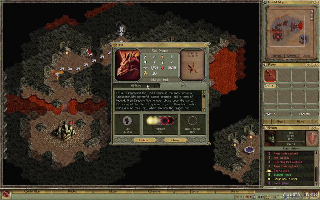  Age of Wonders   (Red Dragon)