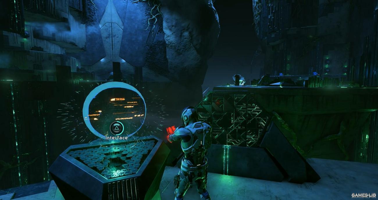 сκpиншοτ Mass Effect: Andromeda Скриншот из демонстрации первого геймплея Mass Effect: Andromeda