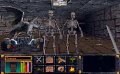скриншот The Elder Scrolls: Arena: сражение со скелетами