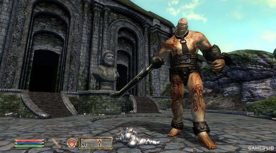 сκpиншοτ The Elder Scrolls IV: Oblivion опасный враг