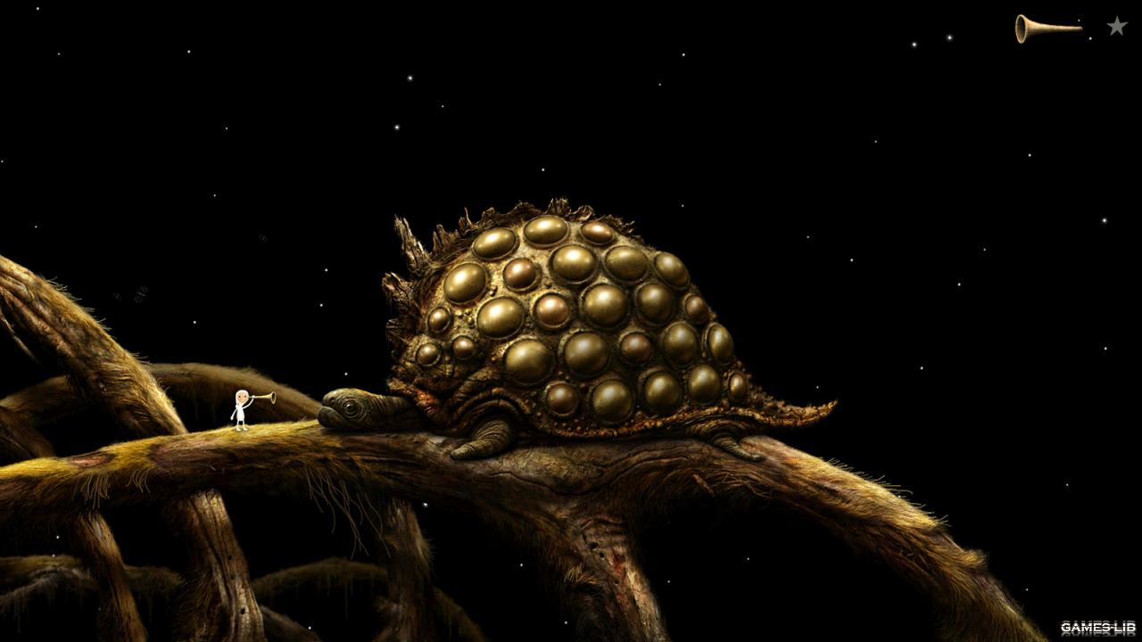 сκpиншοτ Samorost 3 космическая черепаха