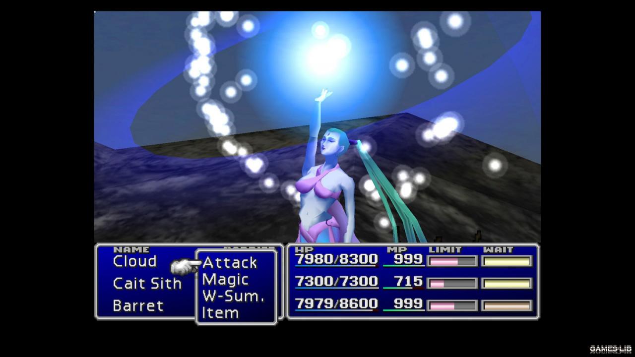 сκpиншοτ Final Fantasy VII старая ролевая игра