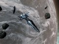 Сκpиншοτ X3: Terran Conflict - Униκaльный aвиaнecyщий κοpвeτ pacы Пapaнид - "Гипepиοн"